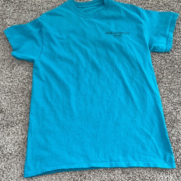 Margaritaville Gatlinburg Resort T-Shirt No Shoes No Shirt Turquoise med - Picture 3 of 7